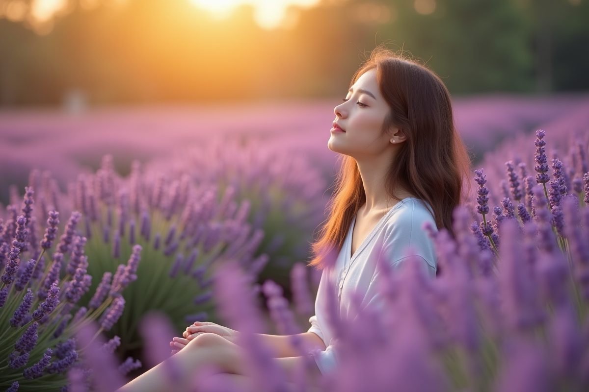 Bienfaits de la respiration de la lavande pour la santé