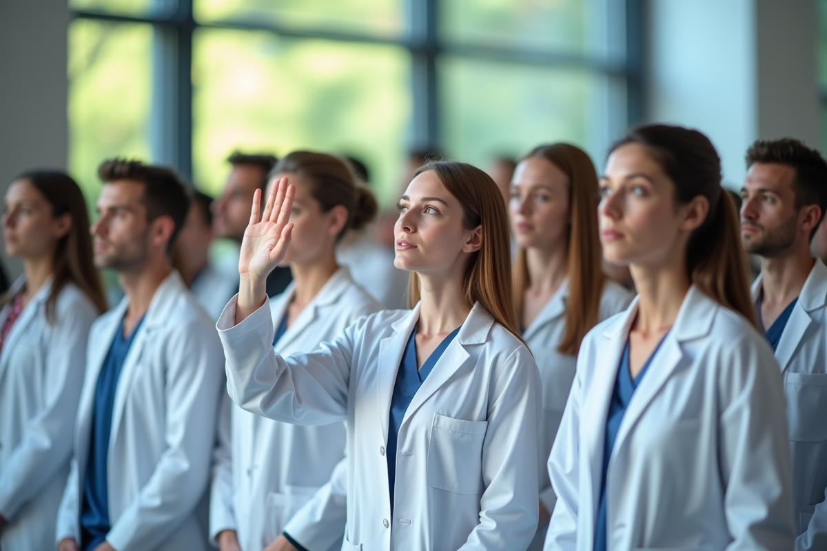Le serment des futurs médecins : origine et signification